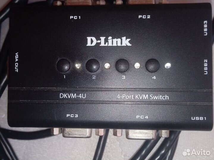 Переключатель d-link dkvm-4u