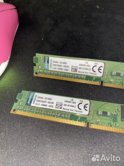Оперативная память ddr3 8gb(2x4)