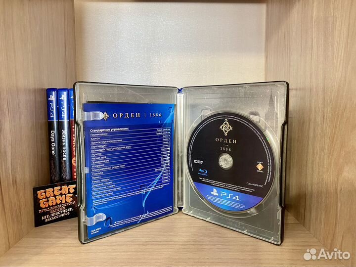 Игры PS4: Орден 1886 PS4 Limited Edition/Стилбук/T