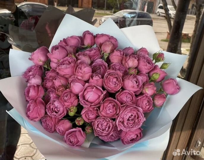 Пионы букет