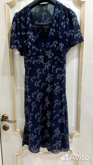 Платье синее шифон Joanna Hope д9 р.48-50