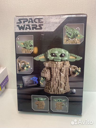 Конструктор лего малыш йода