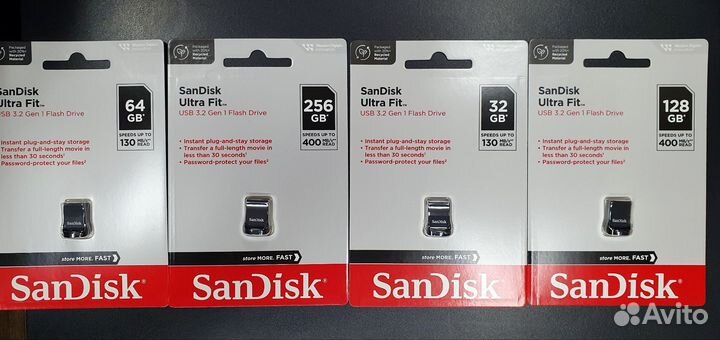 Флеш накопитель SanDisk Ultra Fit USB 3.2 32GB
