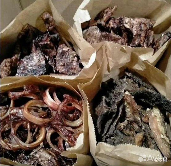 Лакомства для собак сушёные. Доставка