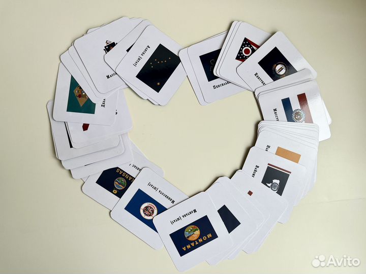 Игровые обучающие развивающие карточки Умница