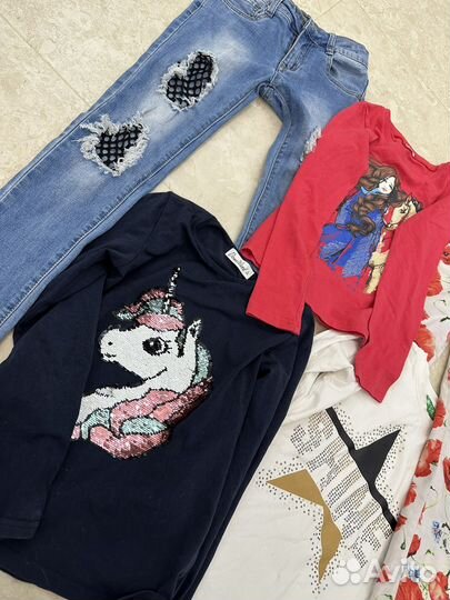 Детские вещи пакетом для девочек 134