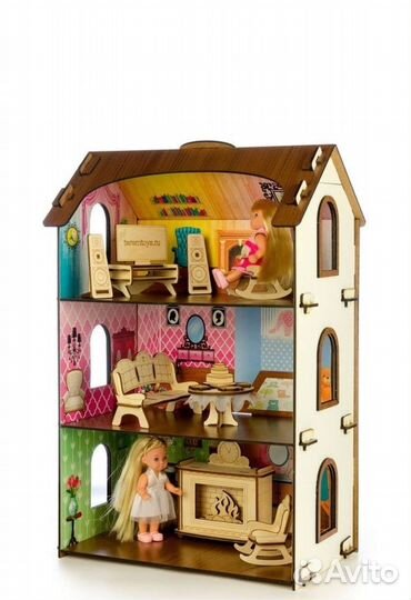 Домик кукольный