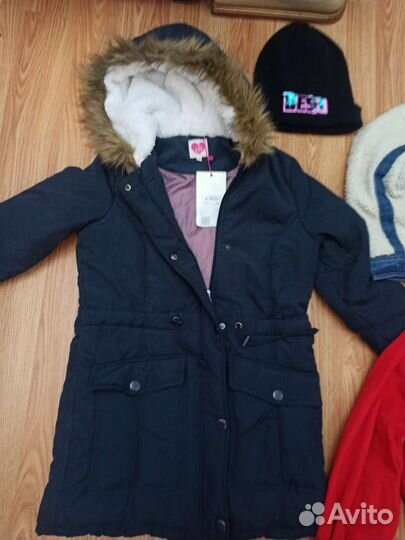 Куртка, парка пакет новых вещей 158-164, 44р