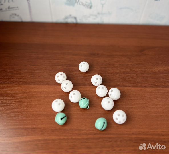 Погремушка колокольчик новая