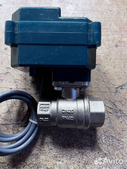 Кран шаровый с электроприводом 3/4