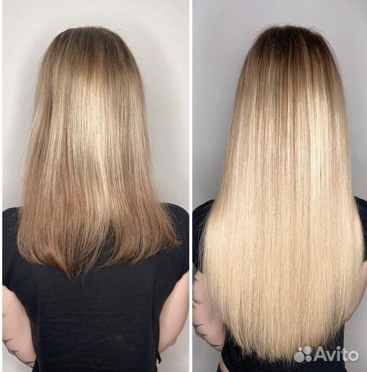 Наращивание волос / коррекция / снятие /капсуляция