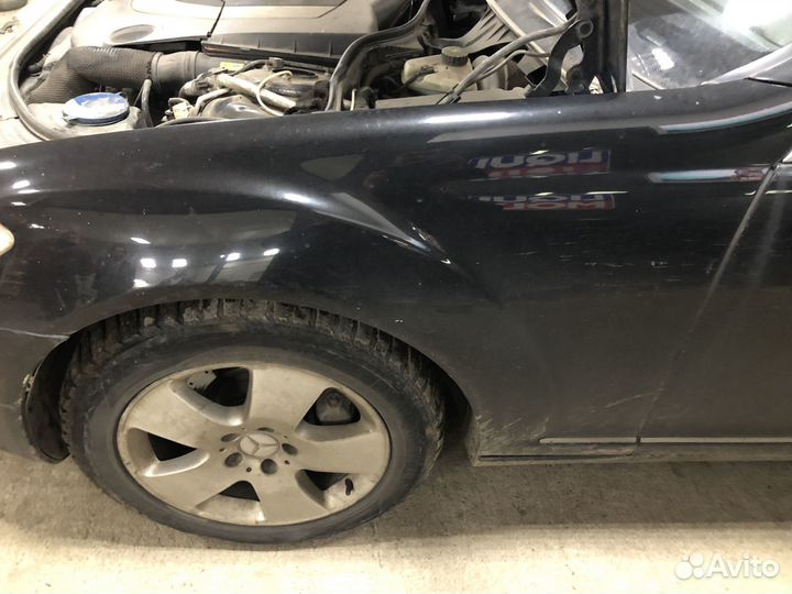 Крыло переднее левое Mercedes w221 s