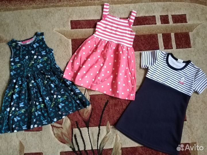 Летние вещи пакетом для девочки 104