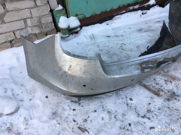 Бампер задний Skoda Rapid 2012