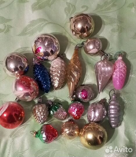 Елочные игрушки СССР
