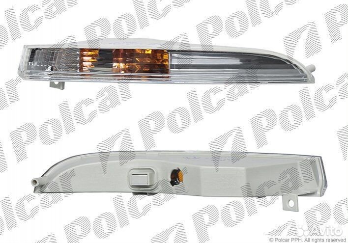 Указатель поворота нижн правый в бампер Passat CC