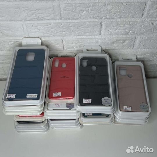 Чехлы силиконовые внутри бархатные