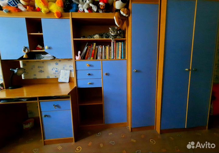 Детская стенка. Морская тема