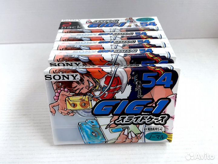 Аудиокассеты кассеты Sony GIG 1 54 - 1997 г
