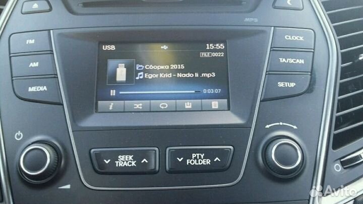 Штатное головное устройство для Hyundai Santa Fe