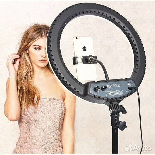 Профессиональный свет. Кольцевая лампа 45 см