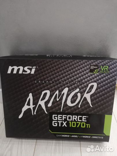 Gtx 1070 ti MSI armor