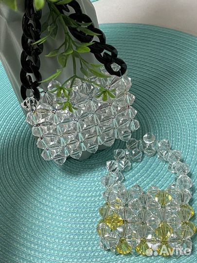 Мини сумочки из бусин ручная работа сувенир