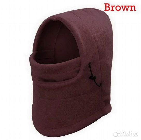 Балаклава зимняя, шапка, шарф
