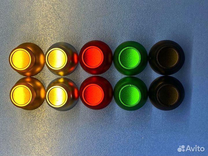 Металлические стики для Dualshock 4 (Зеленые)