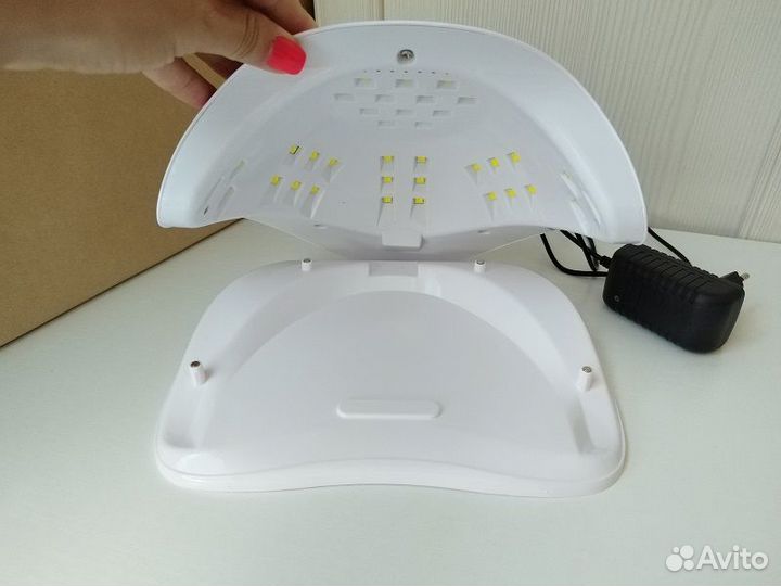 LED UV-лампа 54 Вт. Фрезы. Аппарат для маникюра