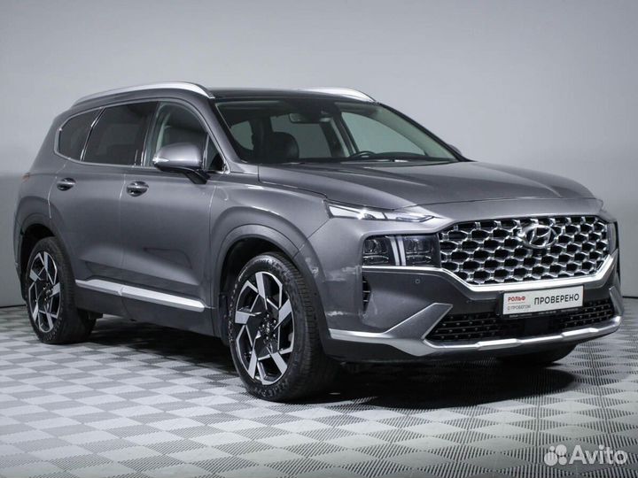 Hyundai Santa Fe 2.2 AMT, 2021, 85 103 км