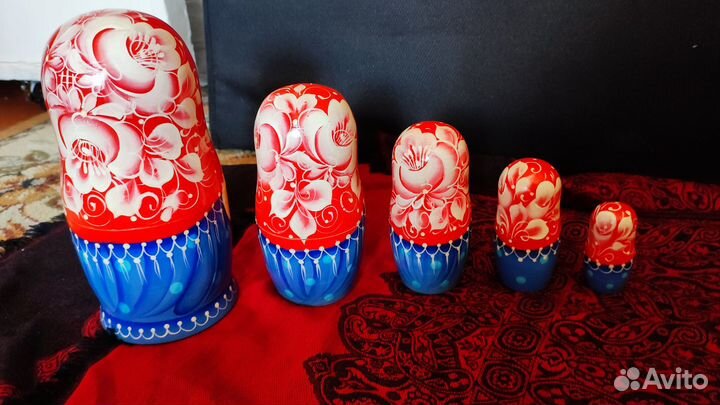 Матрёшки пятикукольные