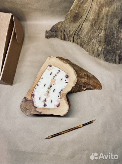 Свечи соевые ароматические, подарок на нг