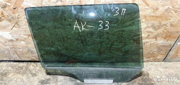 Стекло двери задней правой Opel Astra H caravan 2