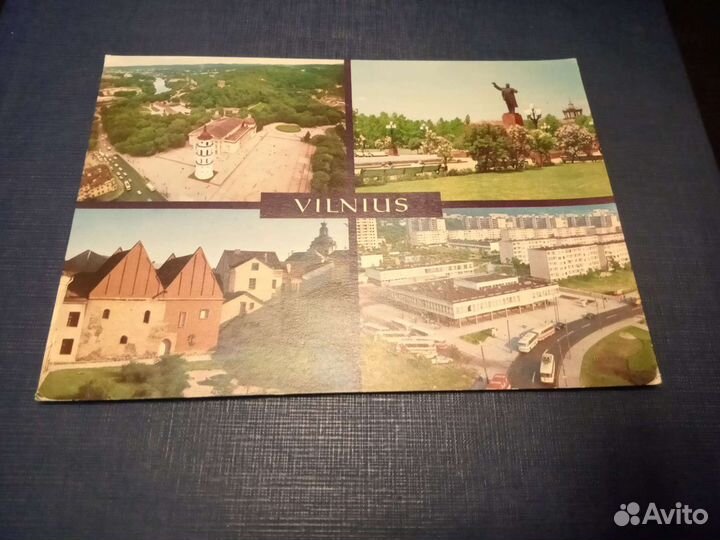 Открытки Литовская СССР 1981 г 6 шт
