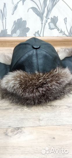 Шапка ушанка мужская натуральная