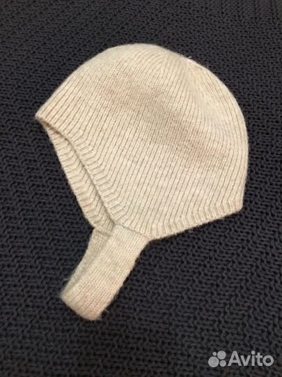Шапка женская вязаная бини