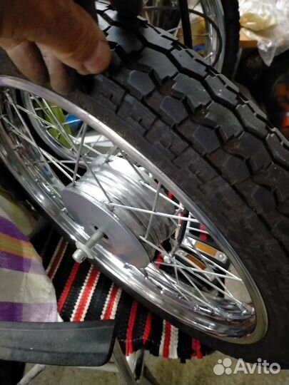 Педали, колеса, зеркала для мопеда Рига4