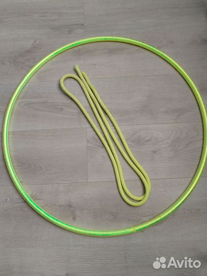 Обруч, скакалка и мяч