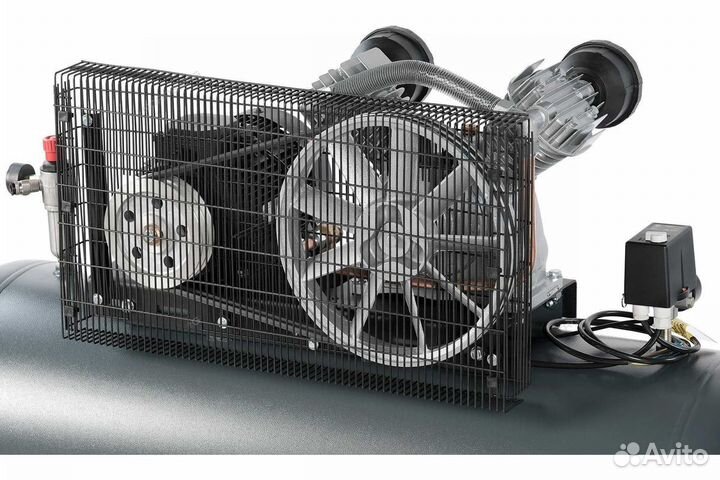 Компрессор поршневой nordberg с ременной передачей 380В, ресив. 270л, 880л/мин NCP300/880