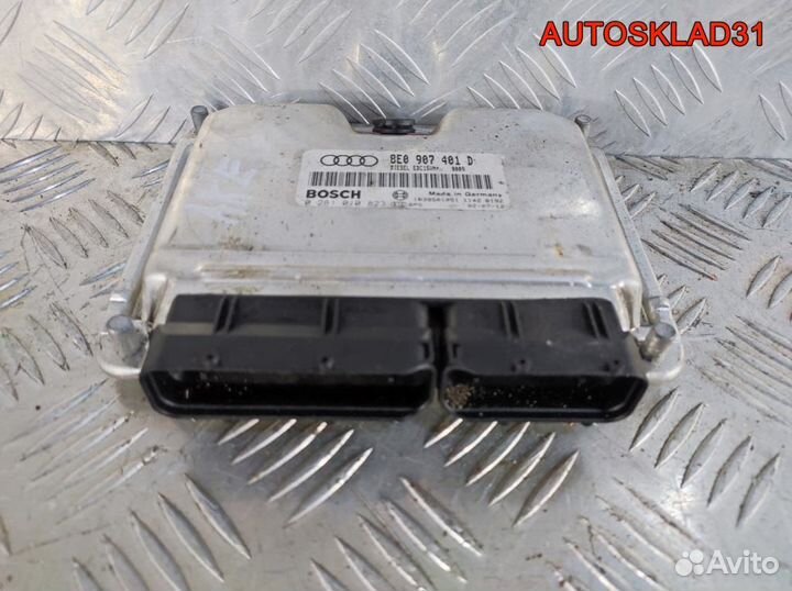Блок эбу Audi A4 B6 2,5 AKE 8E0907401D Дизель