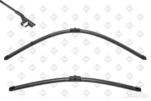 Щетки стеклоочистителя бескаркасные 650/500мм 1193