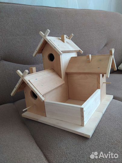 Креативный скворечник, кормушки