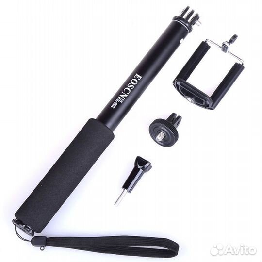 Монопод штатив для GoPro sjcam sony и смартфона