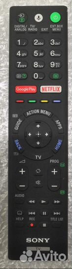 Пульт ду для Android тв Sony 2017-2022 RMF-TX221E