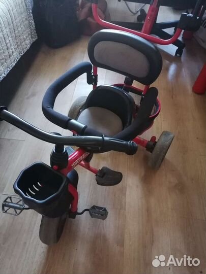 Детский трехколесный велосипед бу