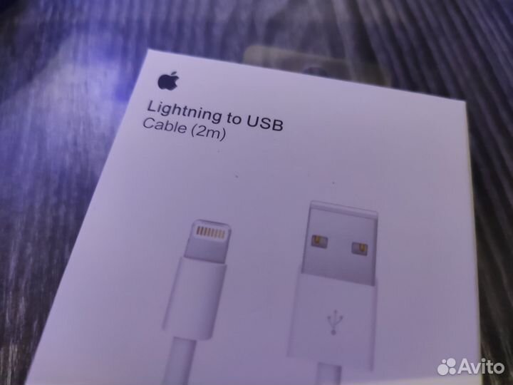 Кабель Apple Usb - Lightning 2м «новый»