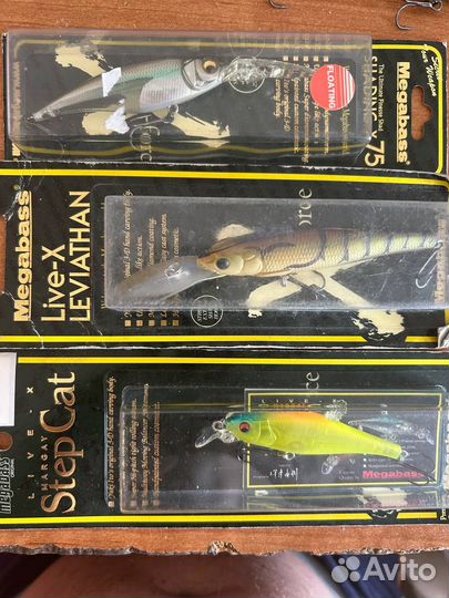 Продам воблеры OSP Asura, Megabass