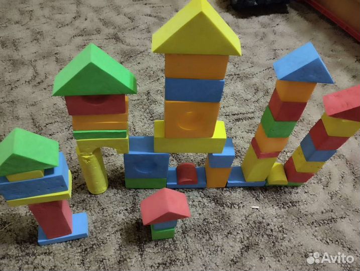 Дерев пазлы, конструктор, инструменты, лиса