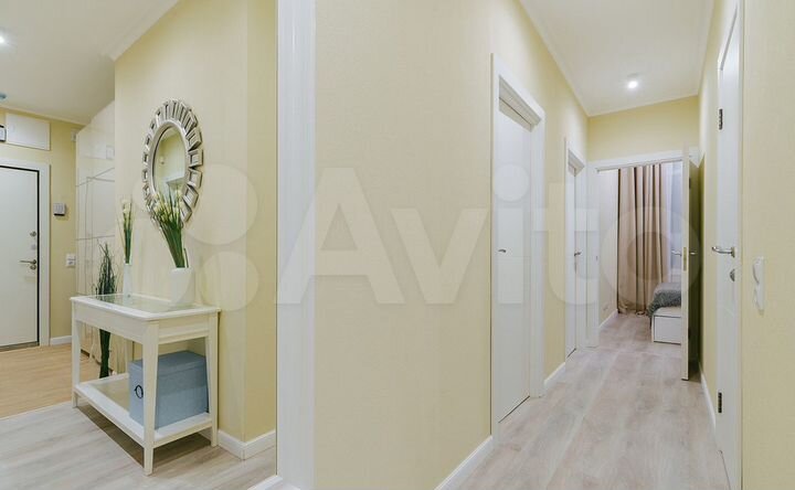 2-к. апартаменты, 56 м², 19/28 эт.